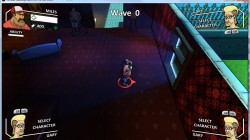 An in-game screenshot of one of the playable in-game characters, Miles.