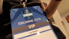 VIP Lanyard - Yet another vanity shot of the VIP lanyard while having a drink?